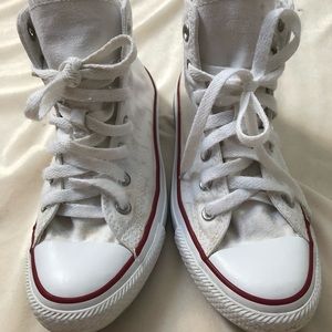 White high top converse